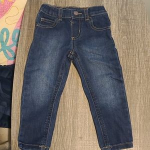 Girl 2T blue jeans